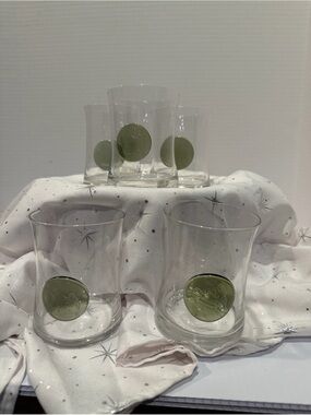 Vintage Rosenthal Studio Line Pirate Crystal Old Fashioned Glasses Set Of 7 Mint
